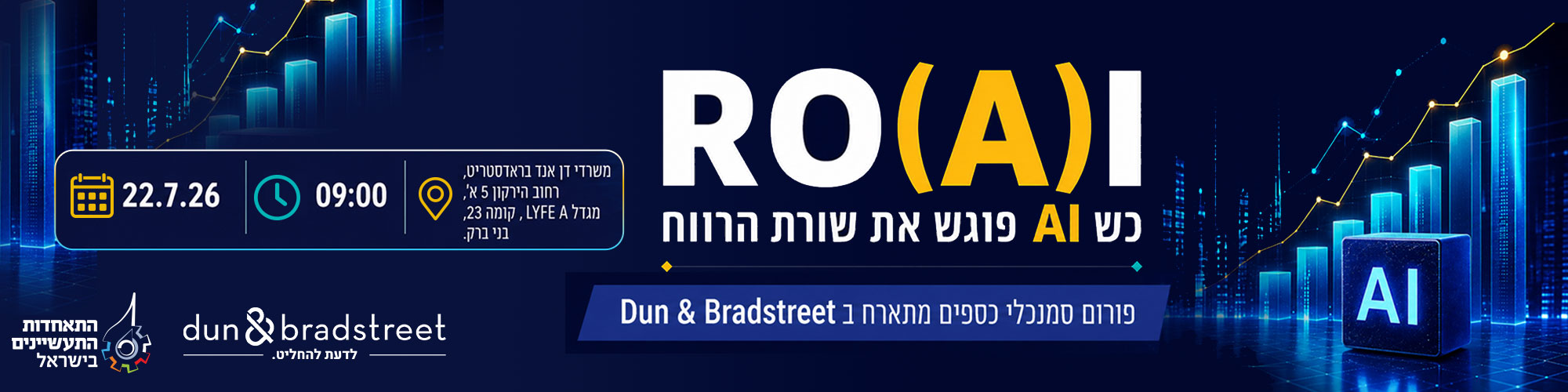  כש AI פוגש את שורת הרווח: ROAI