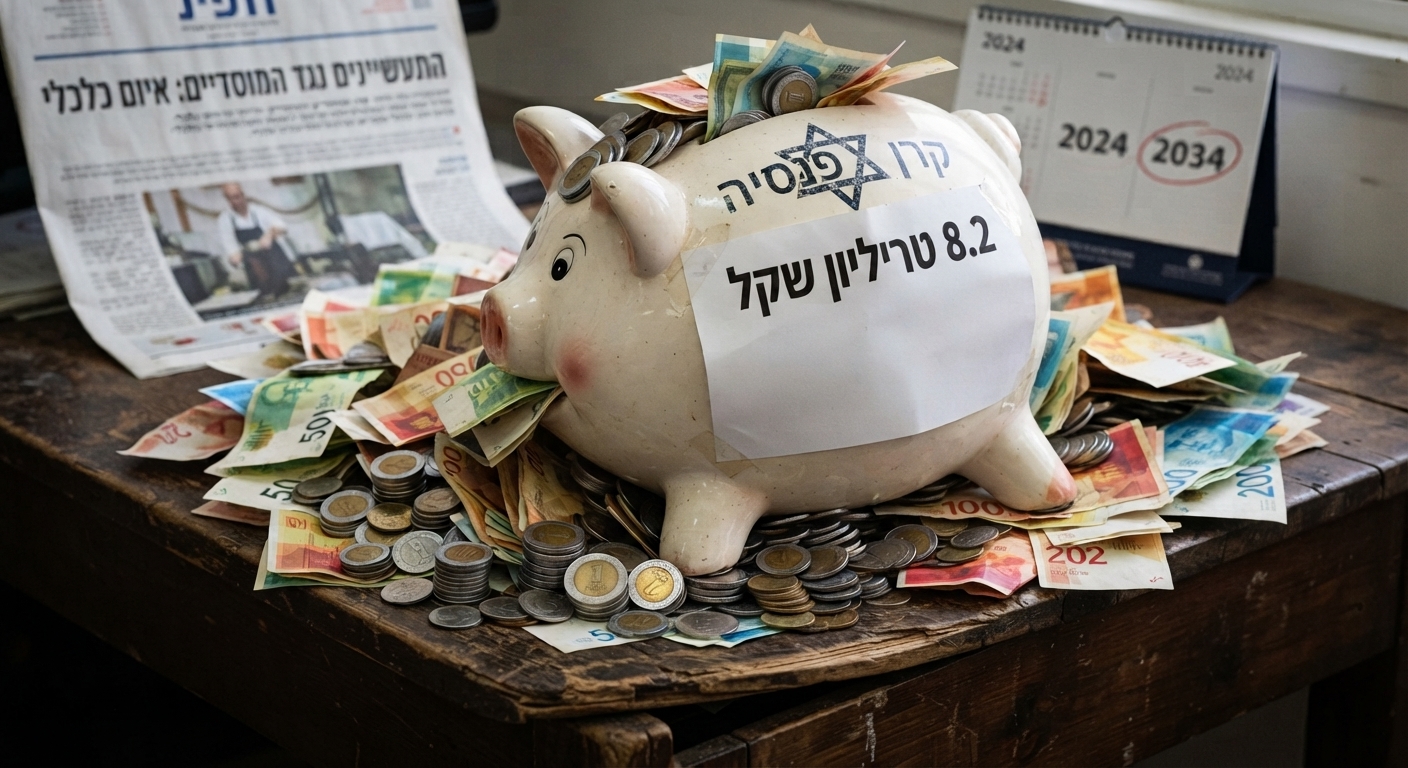 themarker: התעשיינים מצטרפים לאזהרות נגד המוסדיים: הם בדרך ל–8.2 טריליון שקל בתוך עשור
