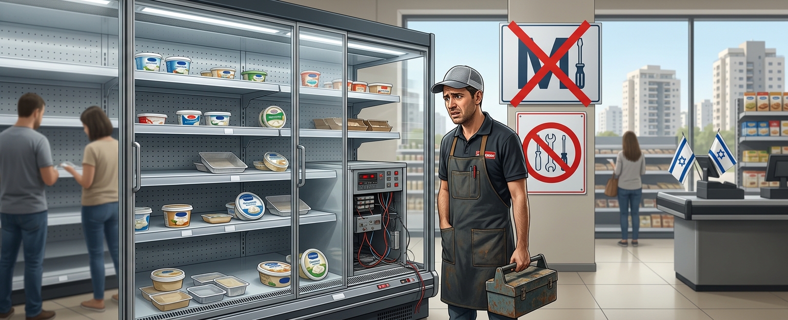 vinnews: Israeli Industries Paralyzed As Foreign Technicians Refuse To Enter ‘War Zone’