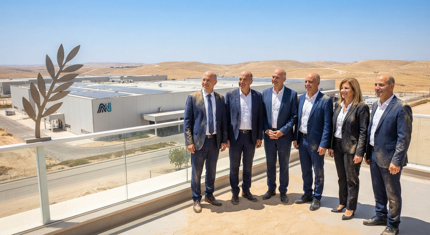 port2port: פורום המנכ״לים של התאחדות התעשיינים מרחב דרום התארח במפעל קבוצת מימון בנגב